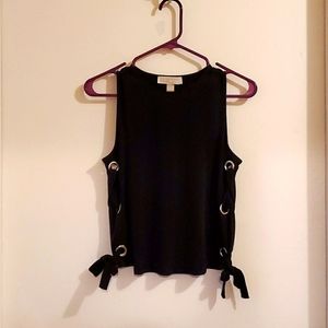 Michael Kors Black Tank Loop Ties